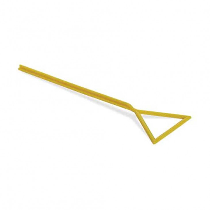 ETALEUR STERILE TRIANGULAIRE PP 240MM EMBALLAGE IND. JAUNE X100