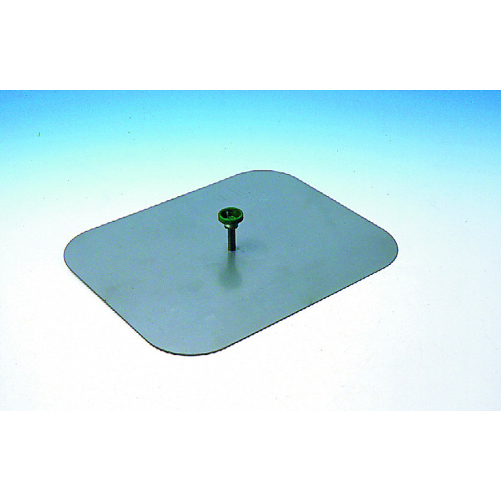 COUVERCLE PLAT INOX AVEC POIGNEE, RENTRANT POUR BM36B