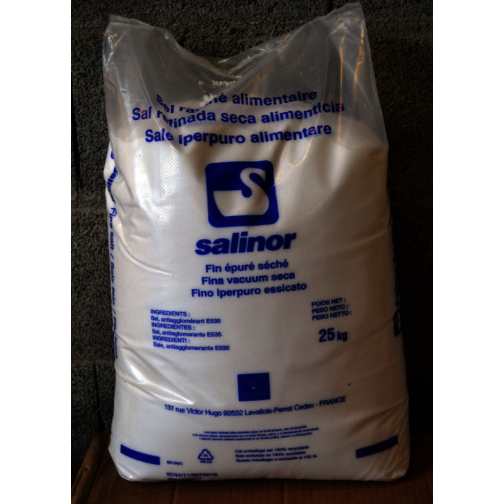 SEL RAFFINE FIN SECHE SALINOR SAC 25KG - GRP.MKTC.FTIA-112 - L