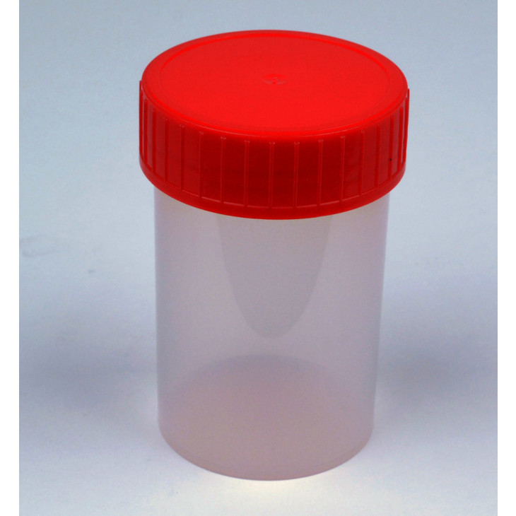 Flacons de prélèvement 30 à 200 ml en polypropylène