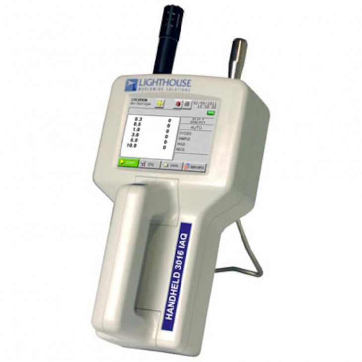 COMPTEUR DE PARTICULES HH3016 IAQ PORTATIF LIGHTHOUSE 6 CANAUX