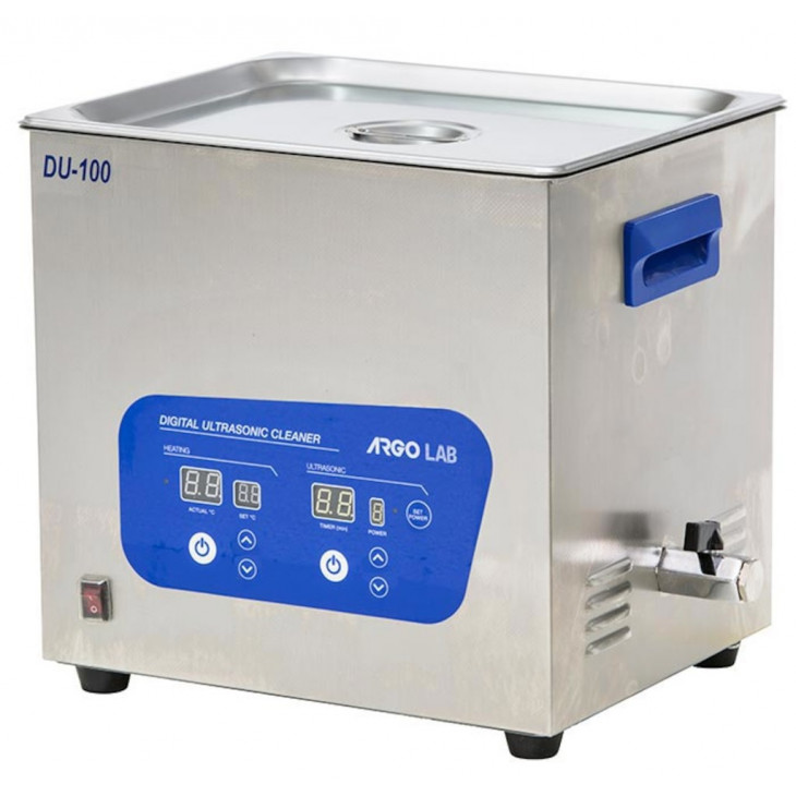 BAIN A ULTRASONS DIGIT. DU-100 HUMEAU AVEC COUVERCLE - 10L