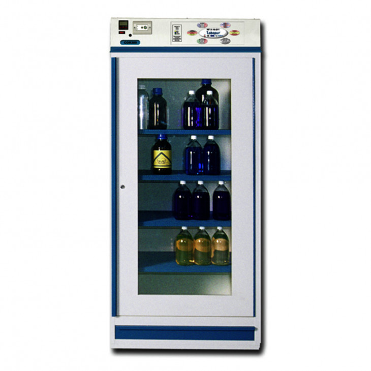 ARMOIRE VENTILEE FILTRANTE 80CM, 1 COMP., 4 ETAGERES