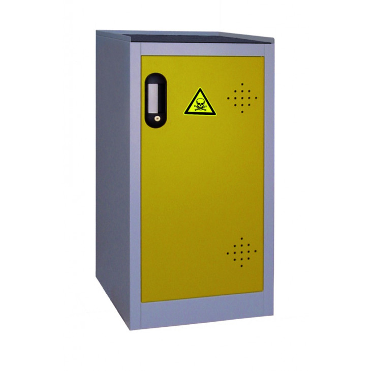 ARMOIRE DE SECURITE TRIONYX PROD DANGER.AZ50 1 PORTE JAUNE