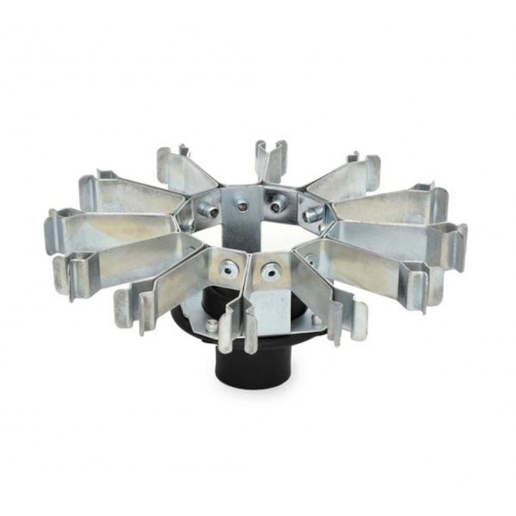 SUPPORT ACIER POUR 12 MICROTUBES DE 1,5 A 5 ML OHAUS