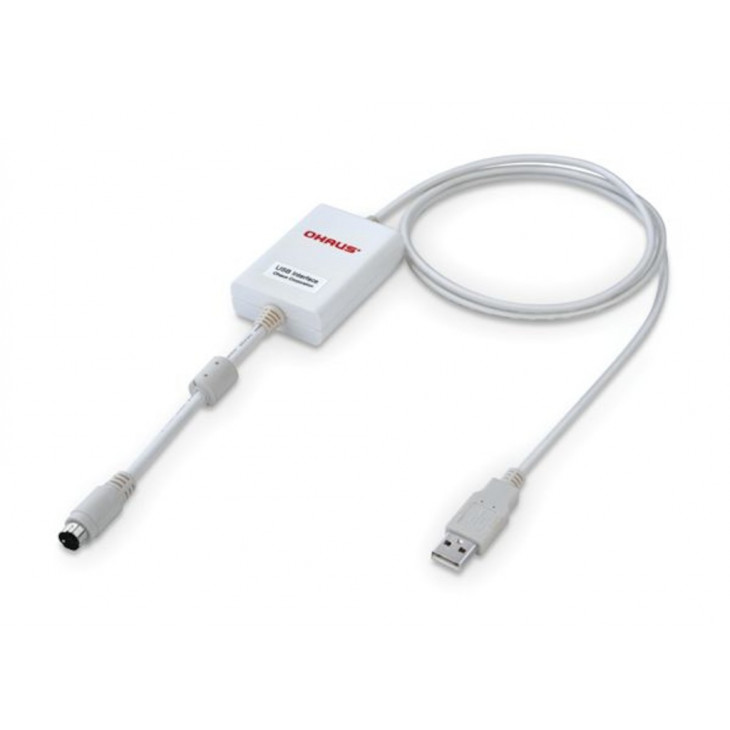 INTERFACE MINI-DIN/USB MALE POUR BALANCE SCOUT OHAUS