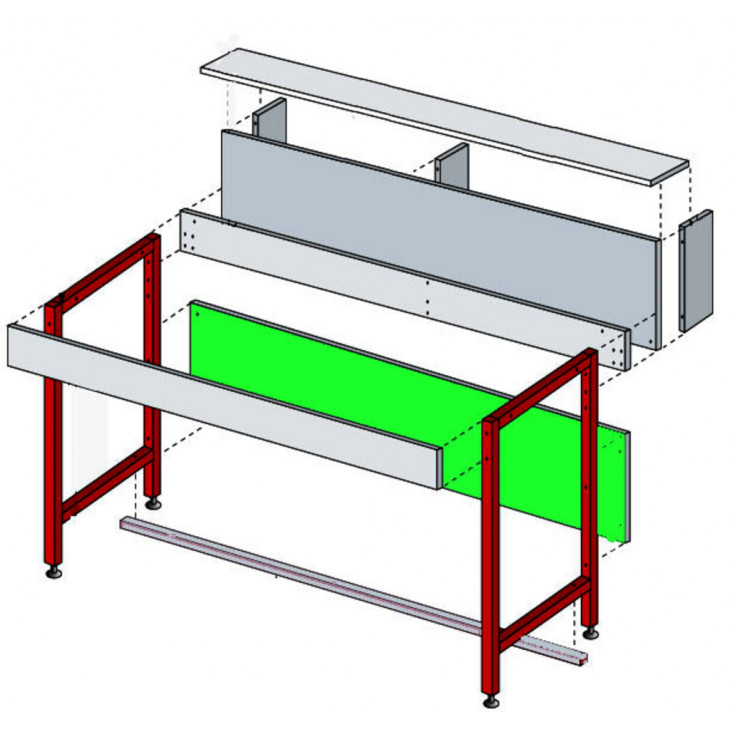 BANDEAU ARRIERE L=1200MM