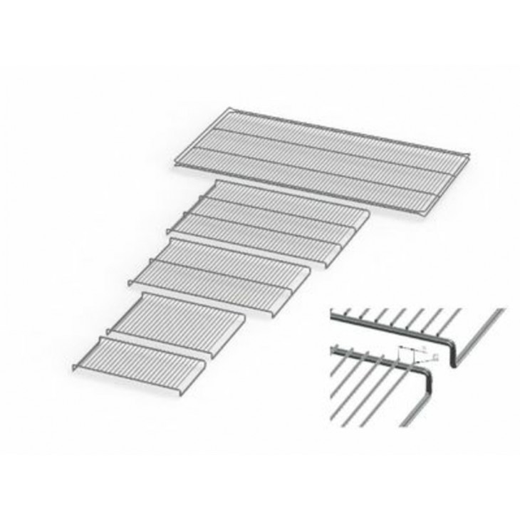 GRILLE INOX ELECTROPOLIE E20591 POUR CTC/TTC 256