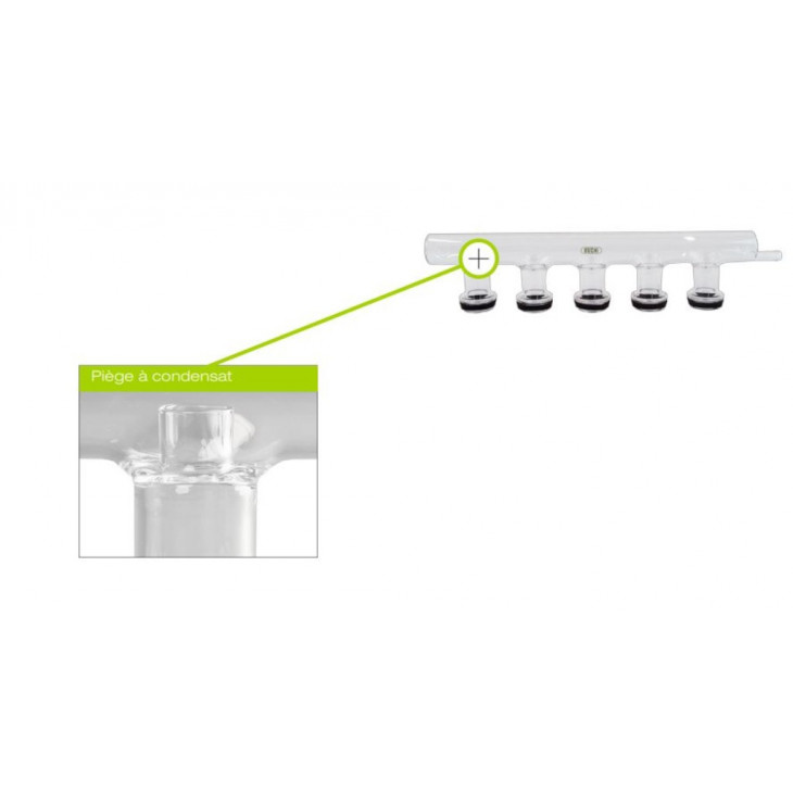 MODULE D'ASPIRATION AVEC SEPA- RATEUR DE CONDENSAT 5 PLACES