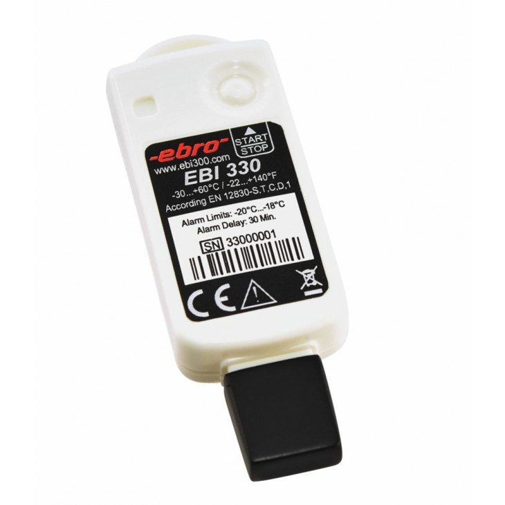 ENREGISTREUR EBI 330-T30 -30/+60'C USB - PACK DE 10