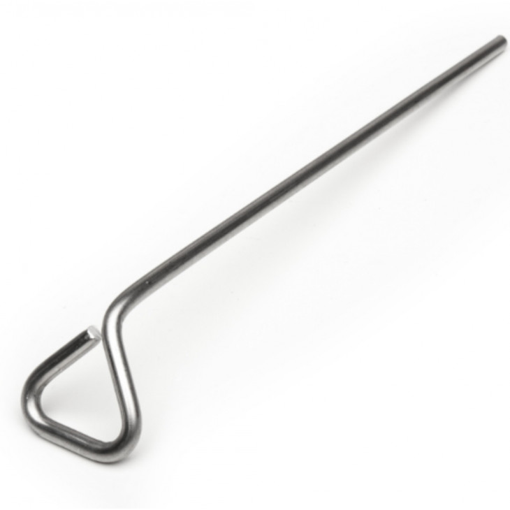 ETALEUR EN INOX TRIANGULAIRE D.16MM LONG. 302MM