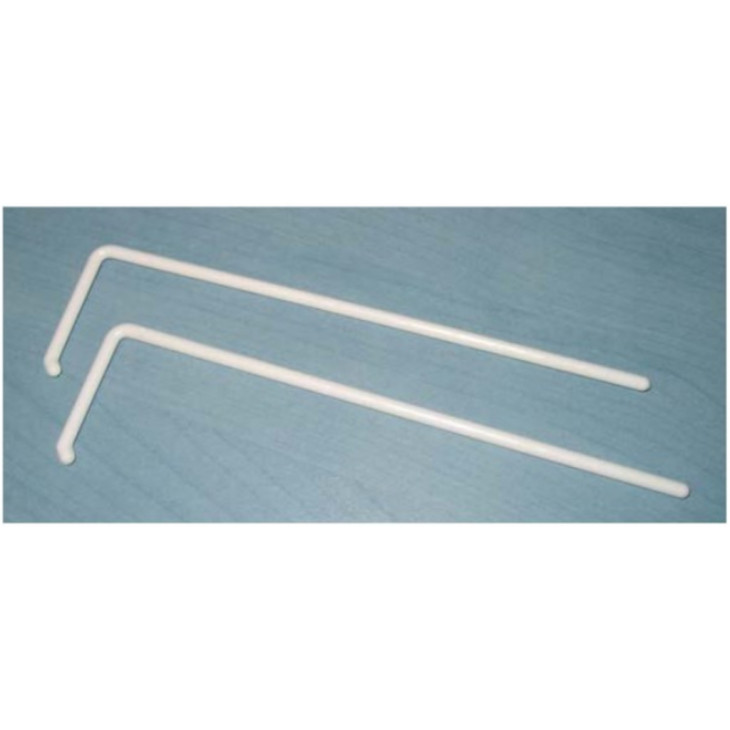 ETALEUR STERILE FORME L EN PS S/S.U - L=148MM - PAR X 400