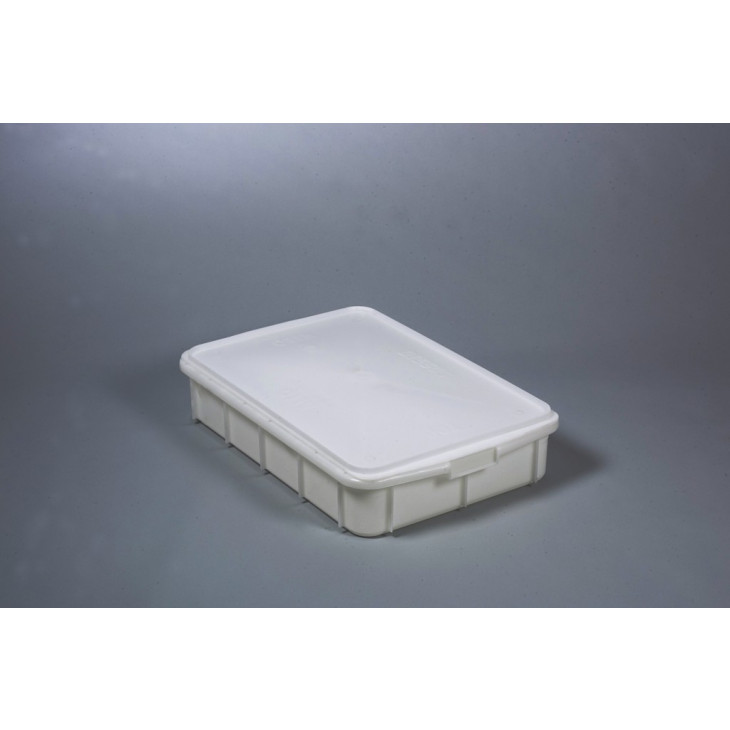 BAC DE STOCKAGE EN HDPE BLANC 29L - 660X450X130MM