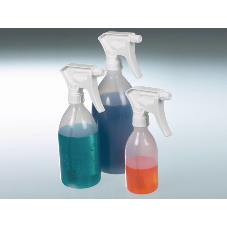 4pack Bouteilles de pulvérisation en plastique pour la solution de  nettoyage, spray étanche