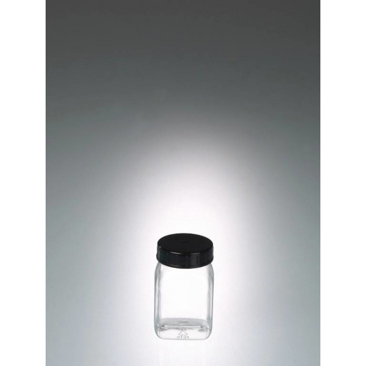 POT EN PVC TRANSPARENT L.O CAPACITE 100ML