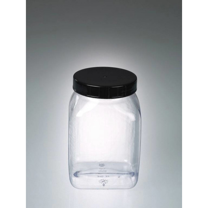 POT EN PVC TRANSPARENT L.O CAPACITE 1000ML