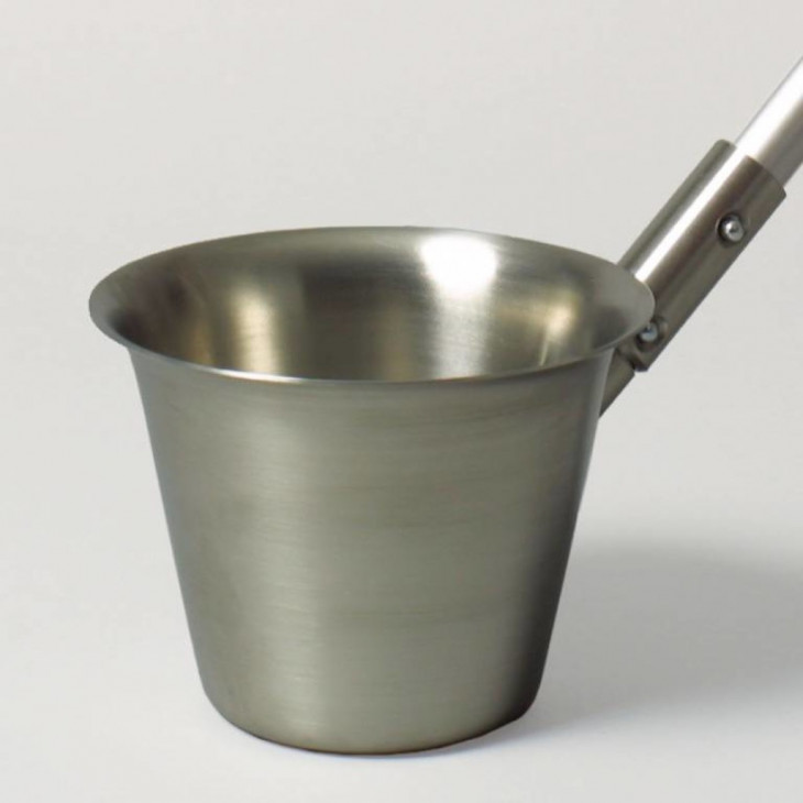 PUISARD STERILISABLE EN INOX 1000ML POUR TIGE TELESCOPIQUE