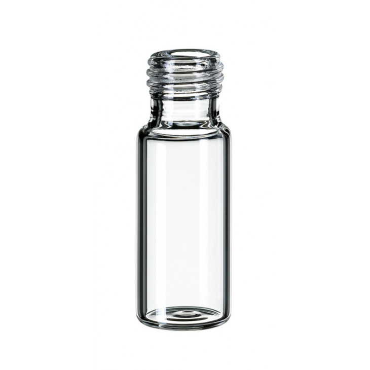 FLACON CLAIR 1,5ML VERRE SILANISE 32X11,6MM - PACK X100