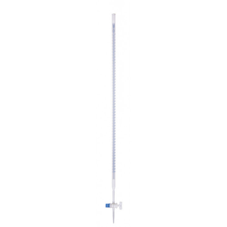 BURETTE EN VERRE CL.AS ROBINET DROIT CLE VERRE 25ML EN 0,05ML