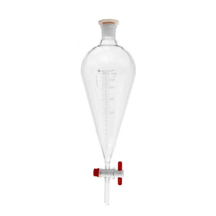 AMPOULE SQUIBB LABSOLUTE ROB. PTFE GRADUEE CN29/32 CAP.1L