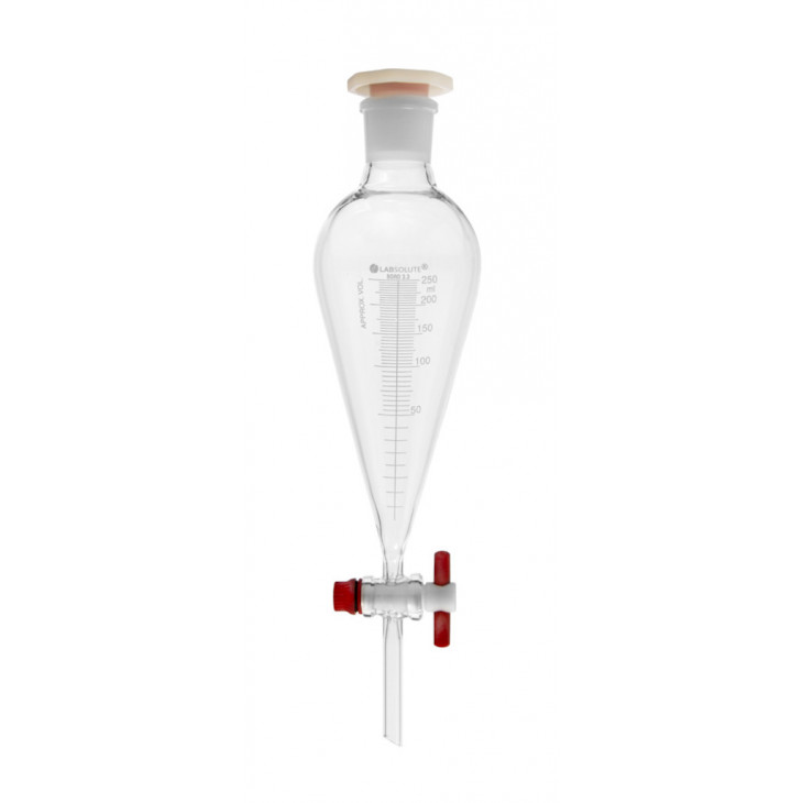 AMPOULE SQUIBB LABSOLUTE ROB. PTFE GRADUEE CN29/32 CAP.250ML