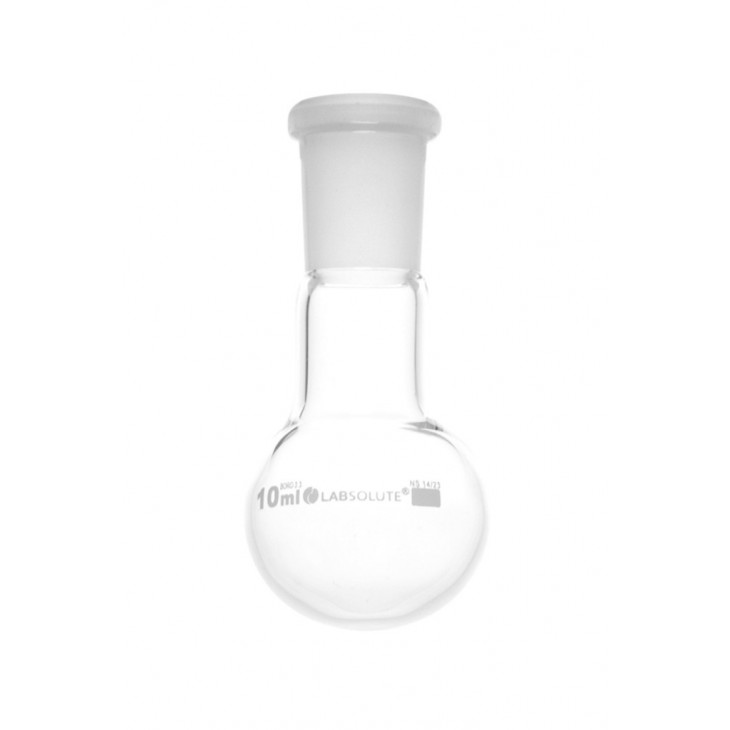 BALLON A FOND ROND COL RODE 14/23 CAP.10ML