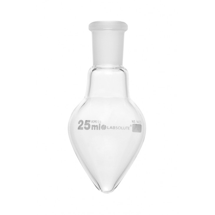 BALLON FORME POIRE COL RODE 14/23 CAP.25ML