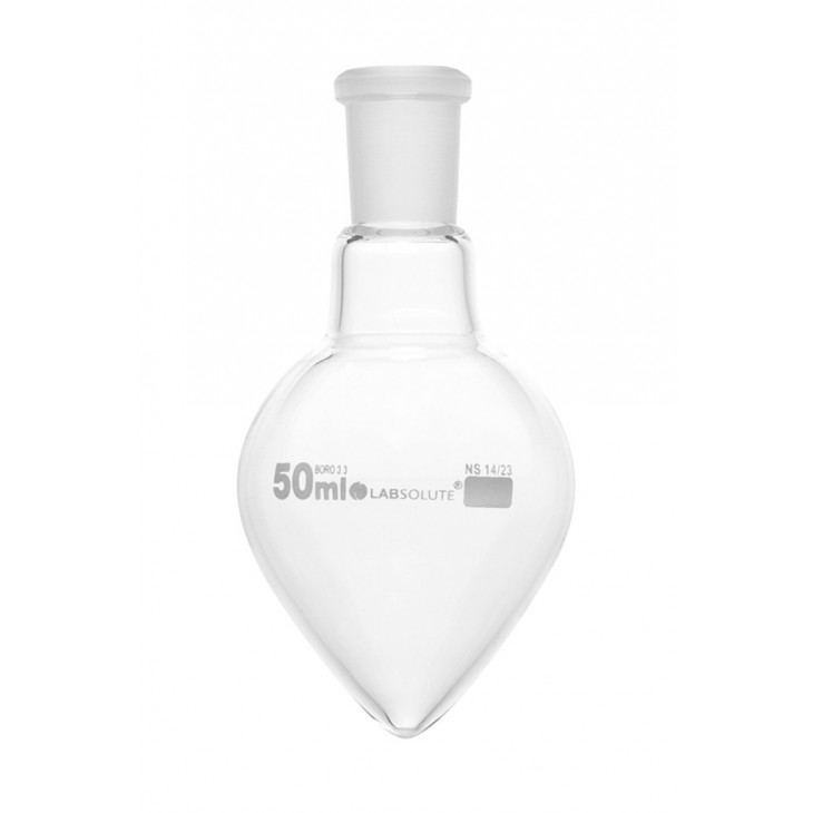 BALLON FORME POIRE COL RODE 14/23 CAP.50ML