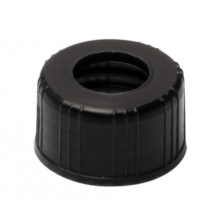 BOUCHON A VIS PP NOIR 1 TROU DN15 SANS SEPTA - PACK DE 1000