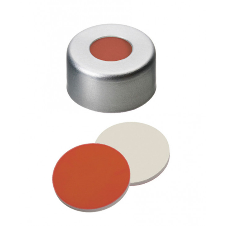 CAPSULE A SERTIR ALU 1 TROU DN11 CAOUTCHOUC/PTFE - X100
