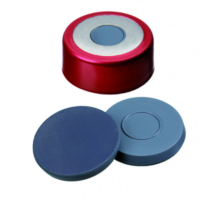 CAPSULE A SERTIR BI-METAL 1 TROU DN20 BUT.MOULE/PTFE X100