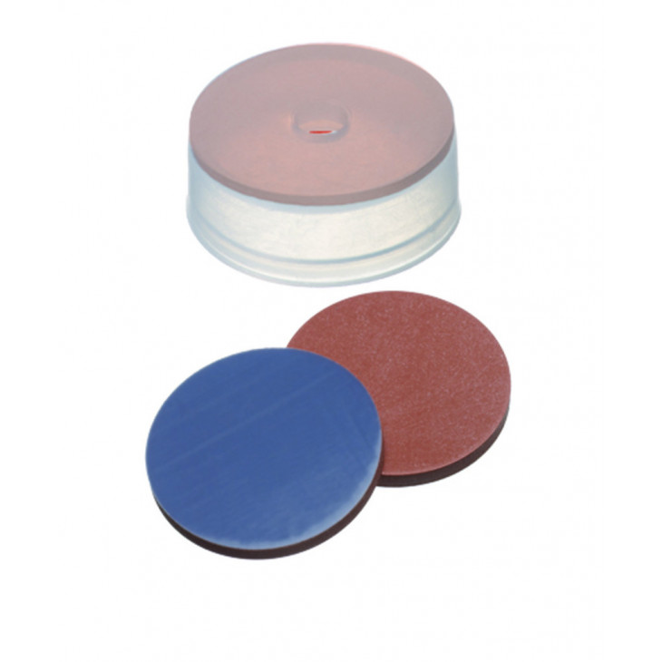 CAPUCHON EN PE TRANSPARENT 1 TROU DN20 BUTYLE/PTFE - X100