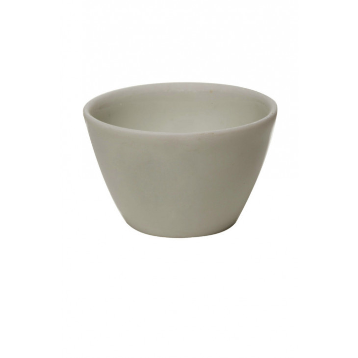 CREUSET EN PORCELAINE FORME BASSE 34ML D.50X32MM - X5