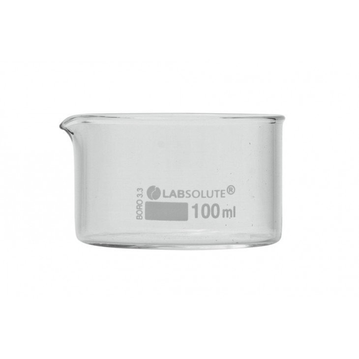 CRISTALLISOIR A BEC A FOND PLAT CAP.100ML