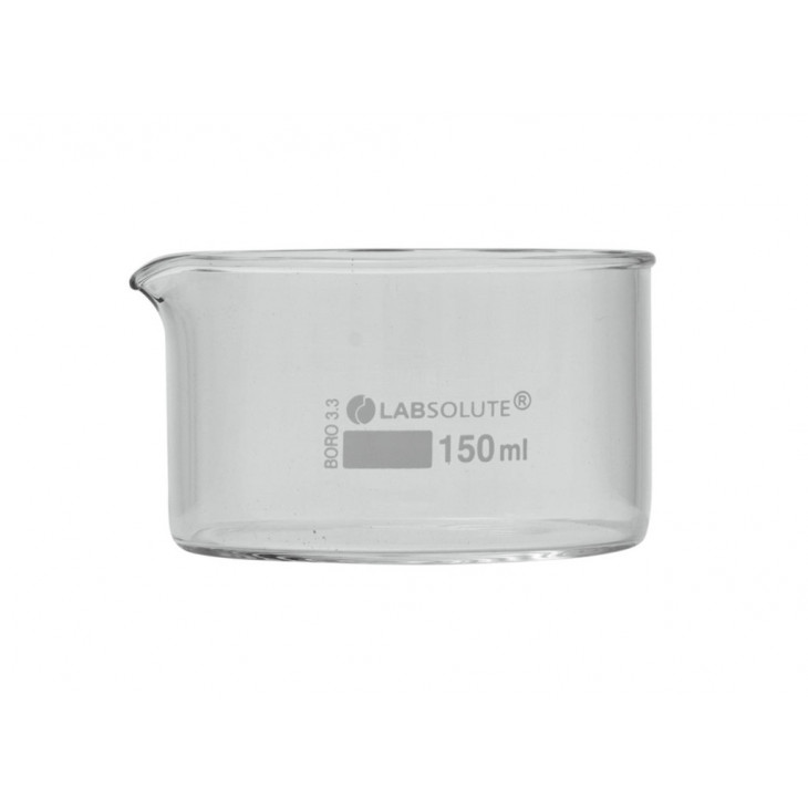 CRISTALLISOIR A BEC A FOND PLAT CAP.150ML