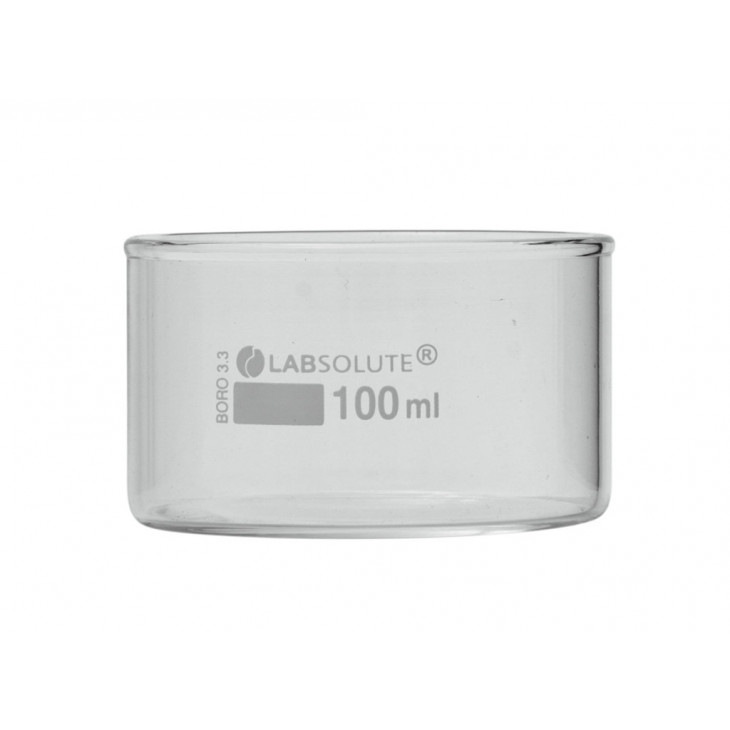 CRISTALLISOIR SANS BEC A FOND PLAT CAP.100ML