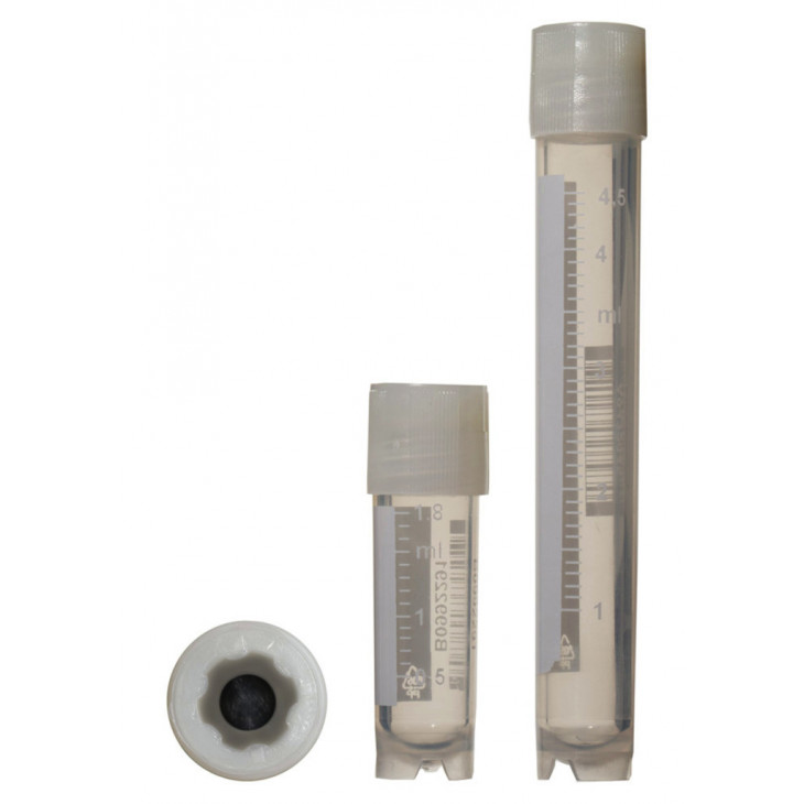 CRYOTUBE EN PP 1,2ML FOND PLAT FILETAGE INTERNE STERILE X 500