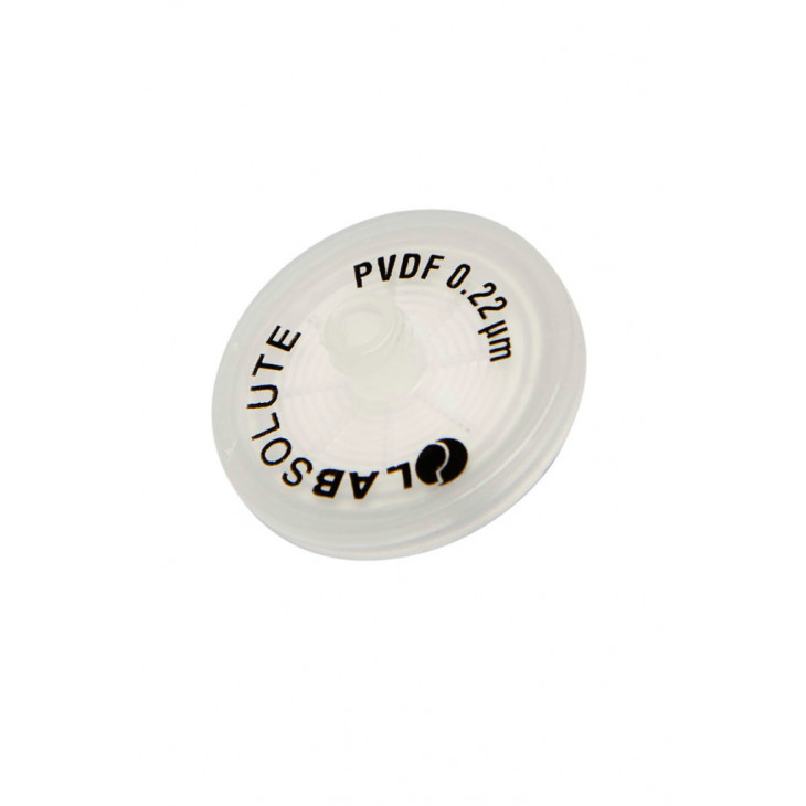 FILTRE SERINGUE NON STERILE PVDF D.25MM POR.0,22UM - X500