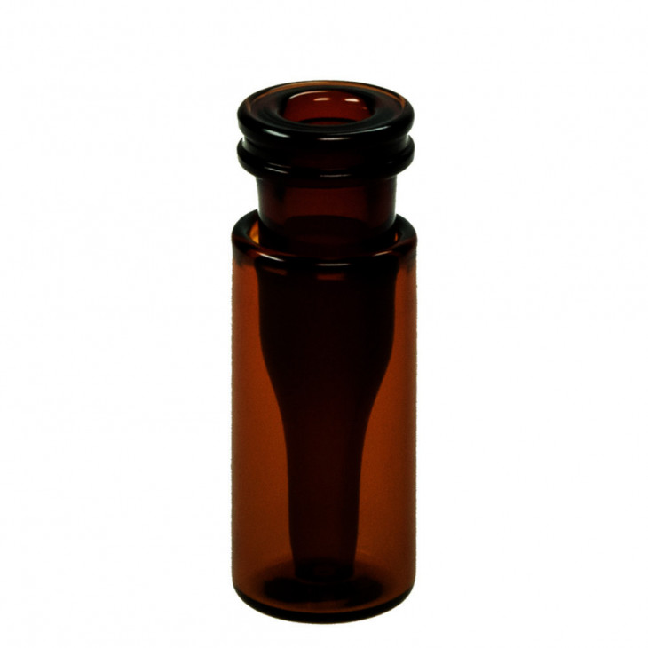 FLACON A SERTIR BRUN DN11 + MICRO-INSERT 0,25ML X100