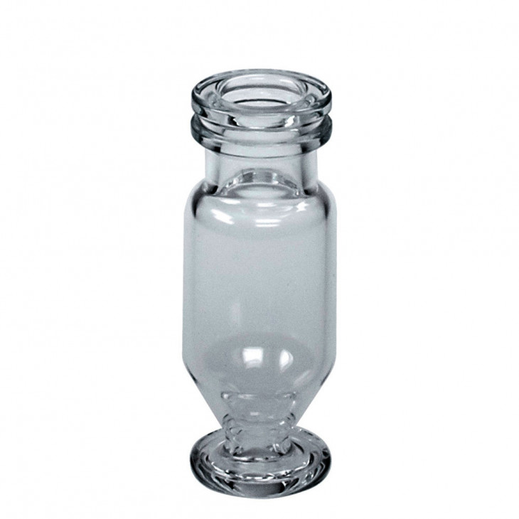 FLACON A SERTIR CLAIR DN11 A PIED VASE 1,2ML - X100