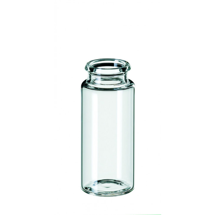 FLACON A SERTIR CLAIR DN18 10ML - PACK DE 100