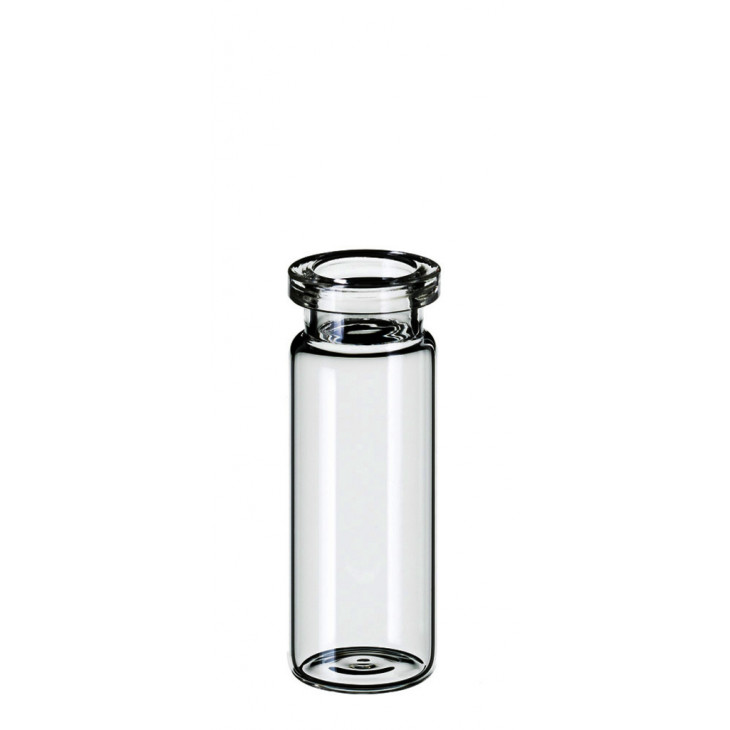 FLACON A SERTIR CLAIR DN20 A FOND PLAT 10ML - X100