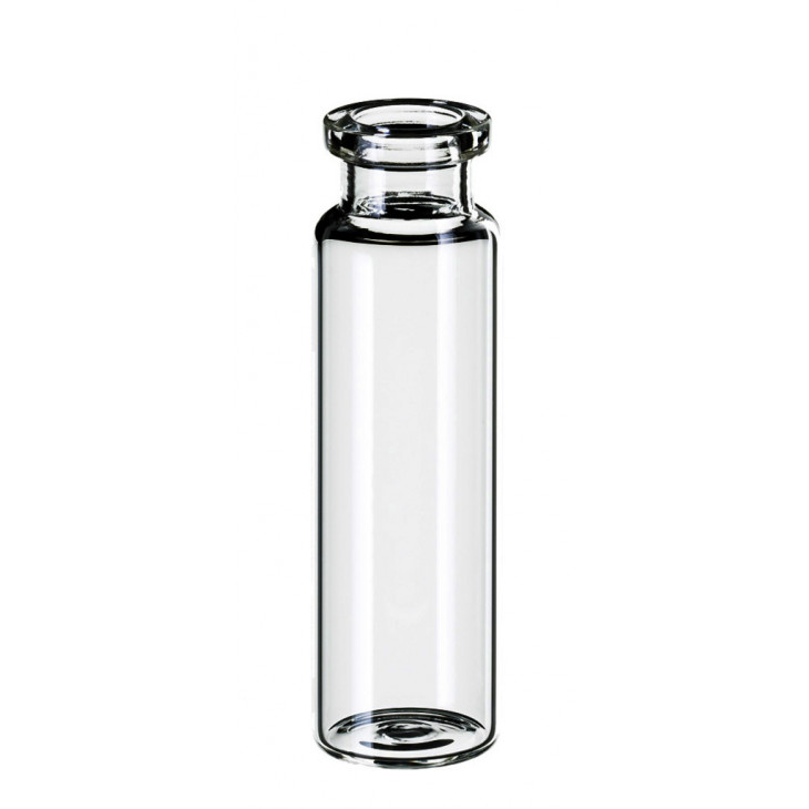 FLACON A SERTIR CLAIR DN20 HEADSPACE FOND PLAT 20ML X100