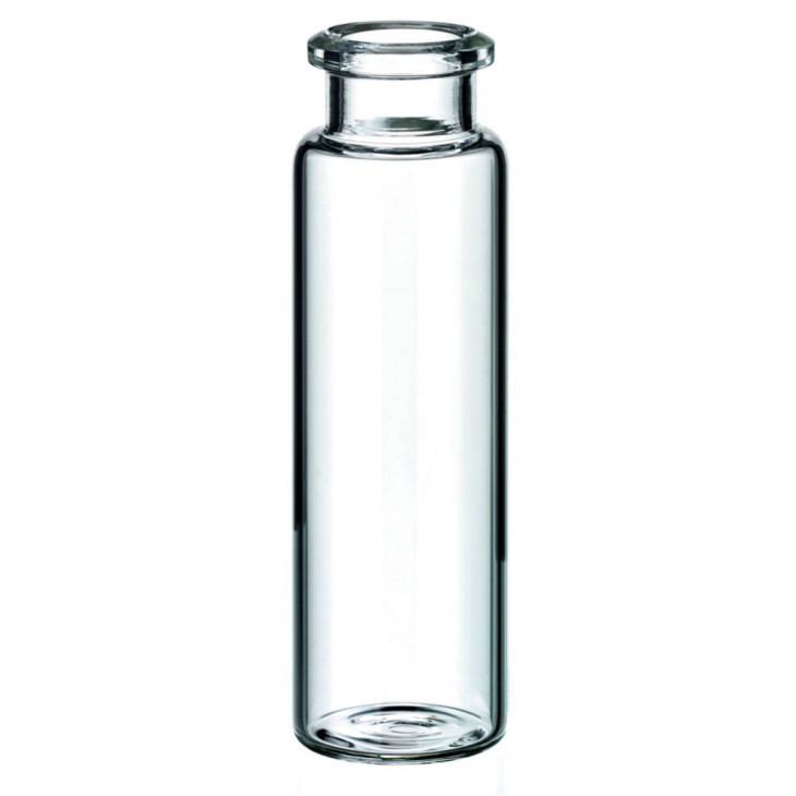 FLACON A SERTIR CLAIR DN20 HEADSPACE FOND PLAT 20ML X100