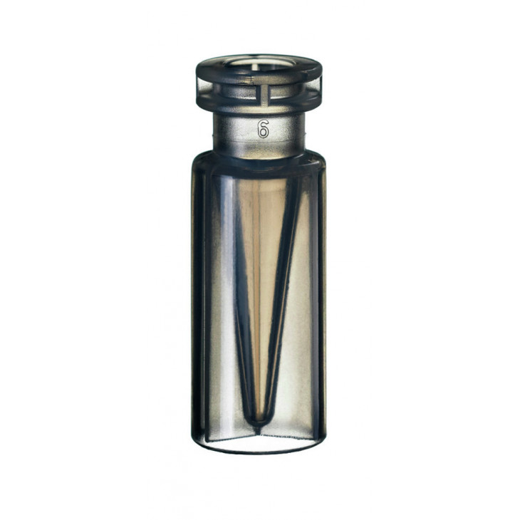 FLACON A SERTIR TPX DN11 + MICRO-INSERT 0,2ML - X100