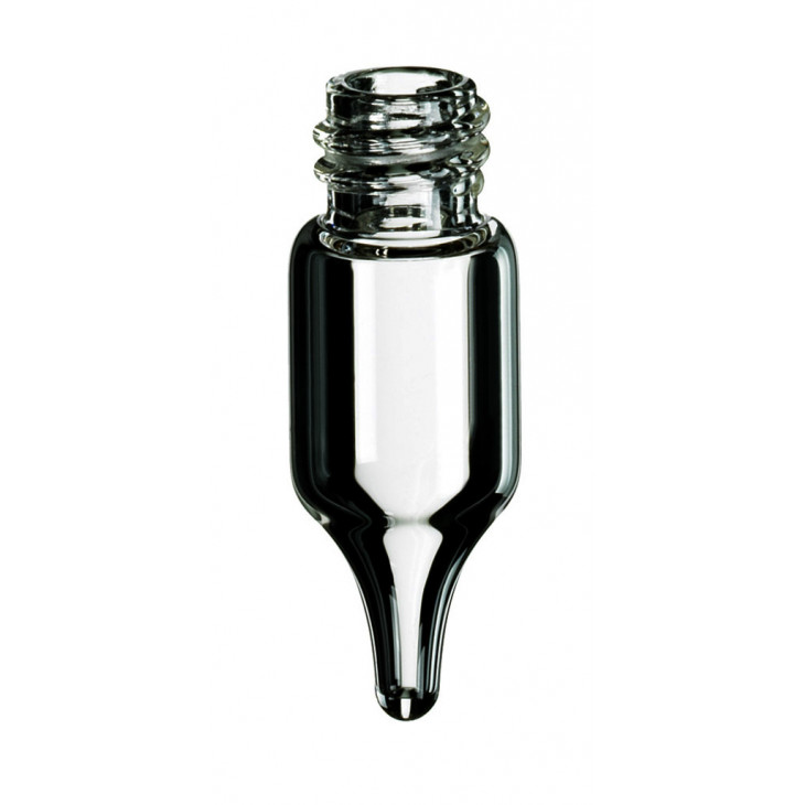 FLACON A VIS CLAIR DN8 FOND CONIQUE 1,5ML - X100