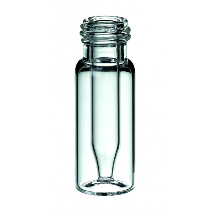 FLACON A VIS CLAIR DN9 + MICRO-INSERT 0,3ML - X100