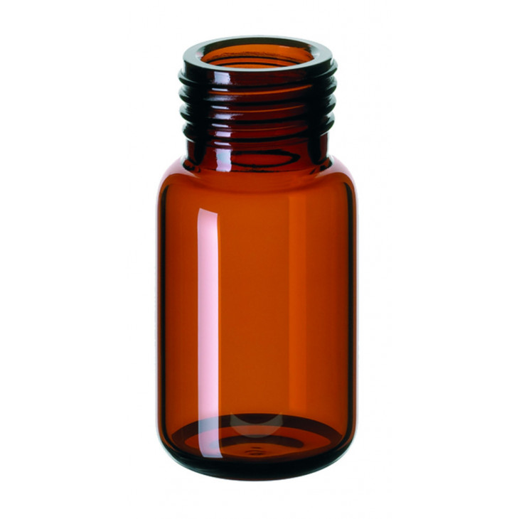 FLACON A VIS PRECISION BRUN DN18 FOND ROND 10ML - X100