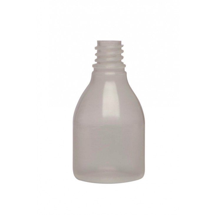 FLACON ROND COL ETROIT PEBD CLAIR GL14 30ML