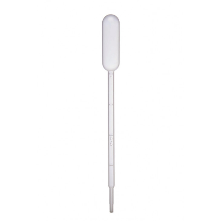 Pipette Pasteur en plastique 1.0 mL, c/500 - Matériel de Laboratoire